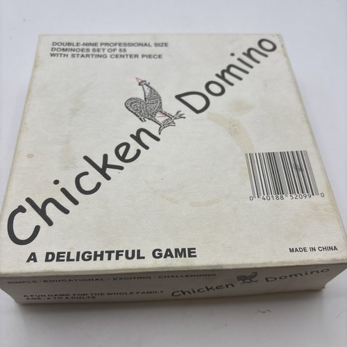 Chicken foot dominoes set - chicken, of