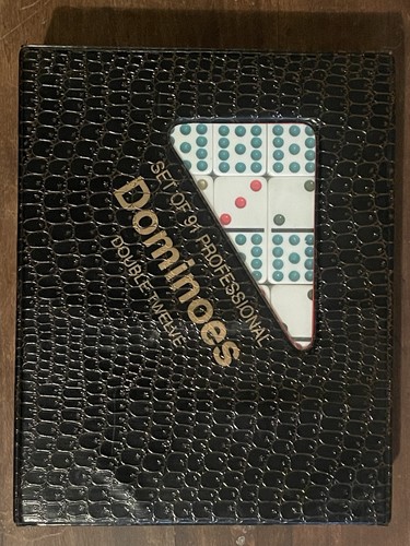 Double dominoes set - double, 12