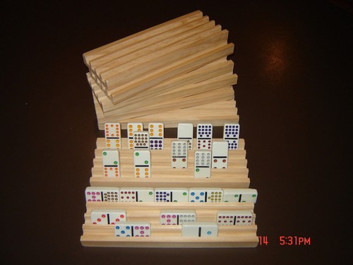 Handmade wooden domino - handmade,