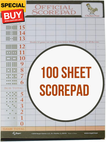 Mexican train score pads - mexican, &