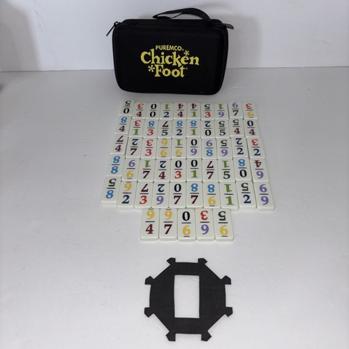 Chicken foot double dominoes - chicken, 9