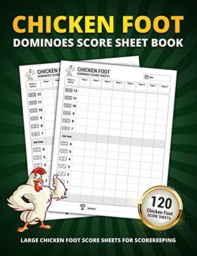 Chicken foot dominoes - chicken,