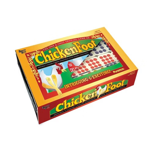 Chickenfoot double color dot - double,